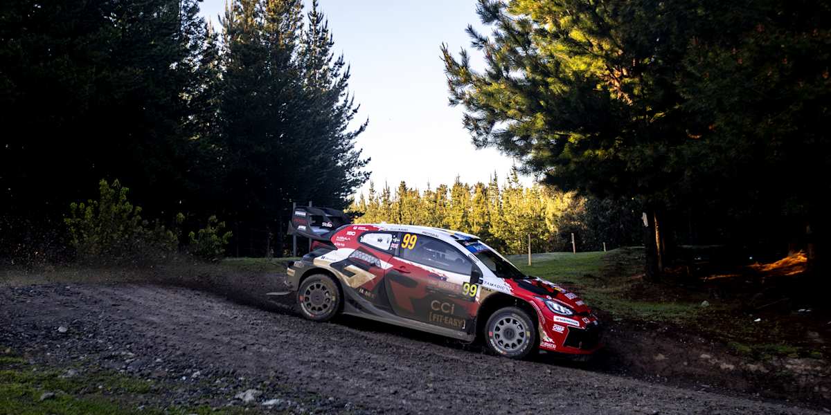 Solberg masters changing conditions to lead Rally Chile overnight