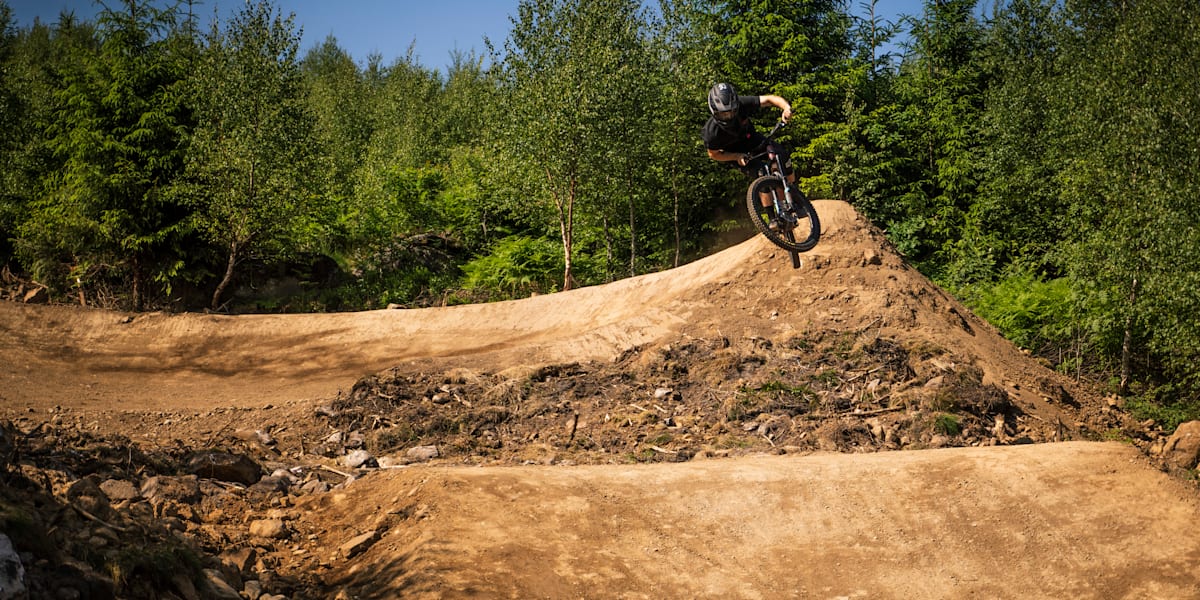 Mtb jump line top