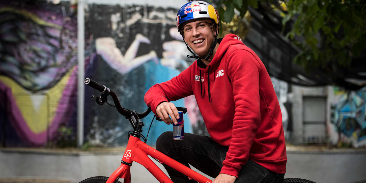 Fabio Wibmer im "HomeOffice" Das Haus als Playground