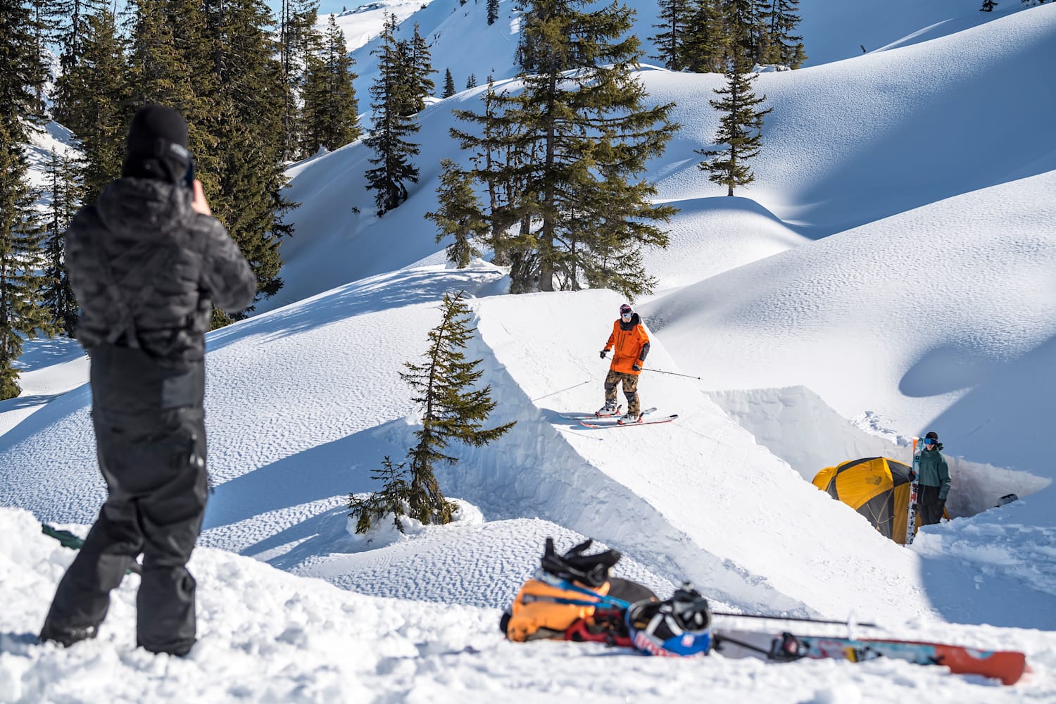 Shred Hacks Freeski S1 E7 Building backcountry jumps