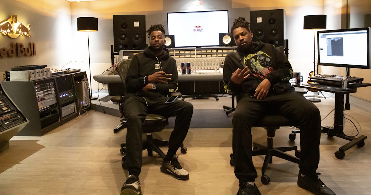 Cyph3r, duo de rappeurs belge en interview au studio