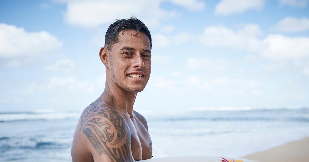 Champion surfer to ride the Endless Wave