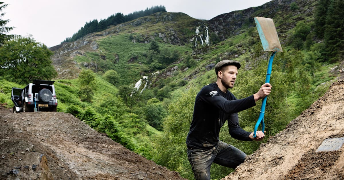 How to design a line when building mountain bike trails