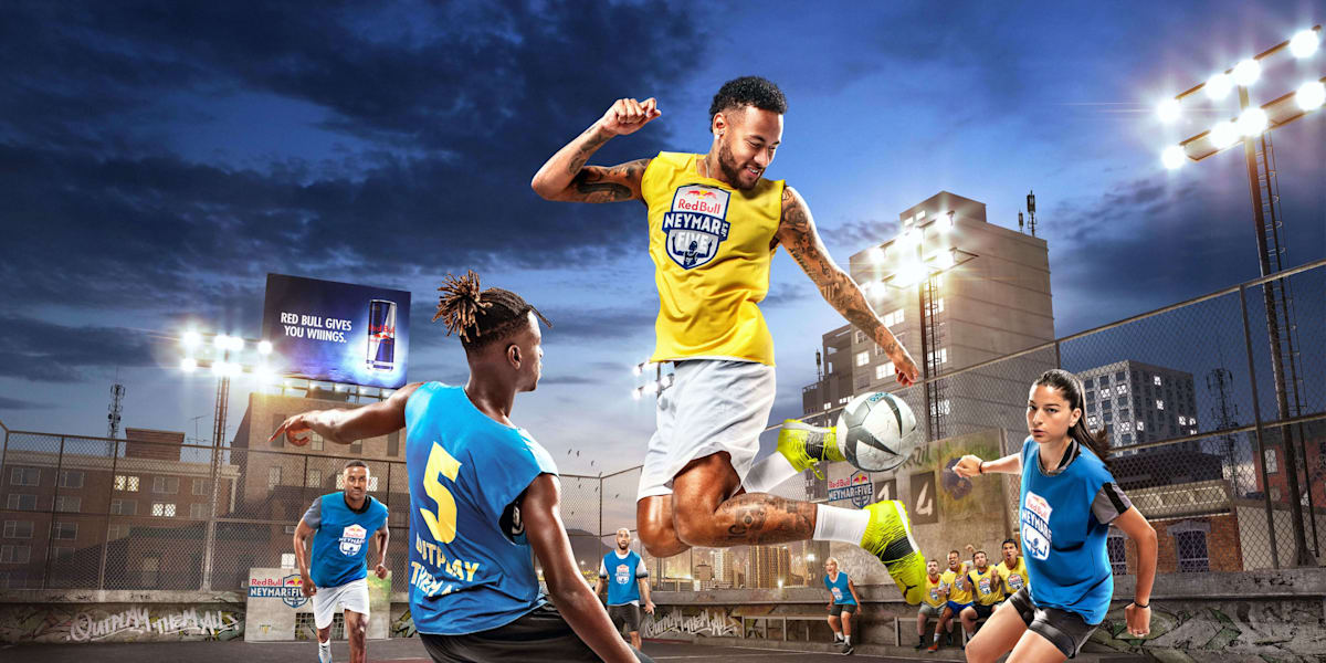 Neymar junior red bull hotsell
