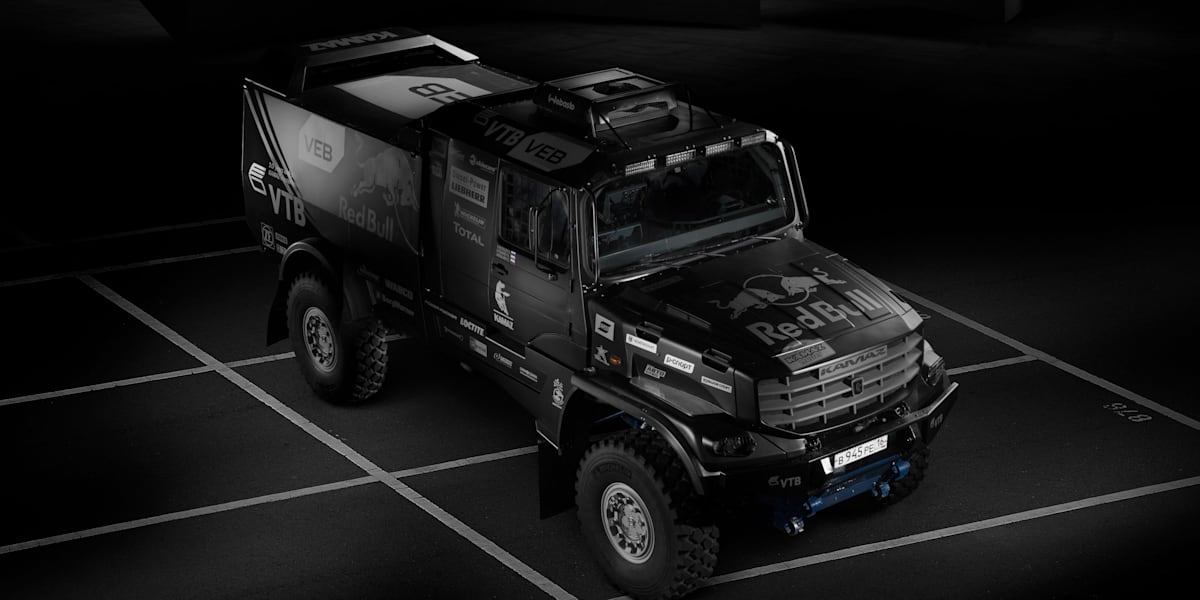 Novo caminhão da Kamaz para o Rally Dakar