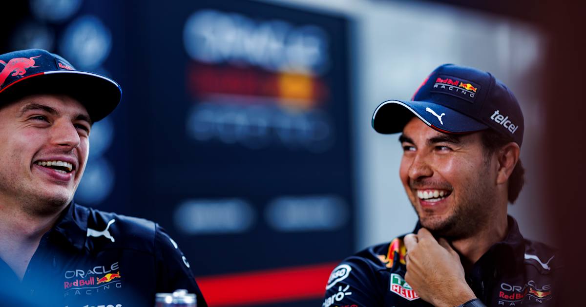Max and Checo Speak 'Strayan