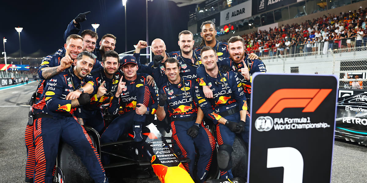 F1 GP von Abu Dhabi 2023 Verstappens 19. Saisonsieg