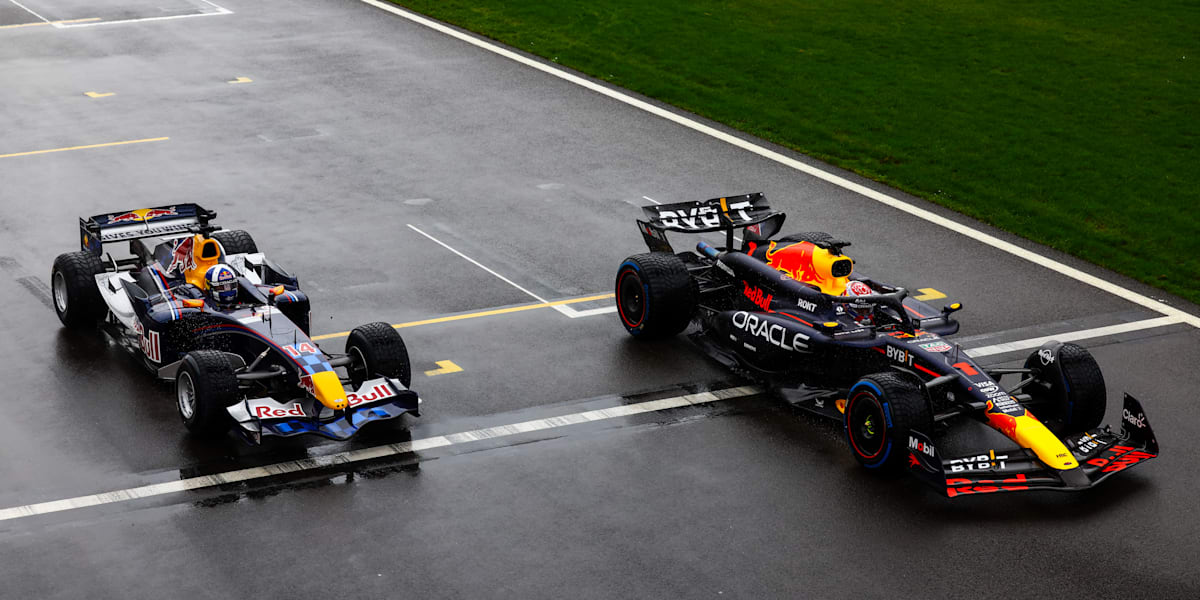Max Verstappen Meets Our First-Ever F1 Car 🤯