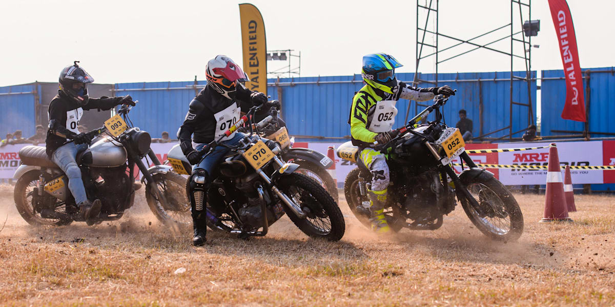 Check out the action from Royal Enfield Rider Mania