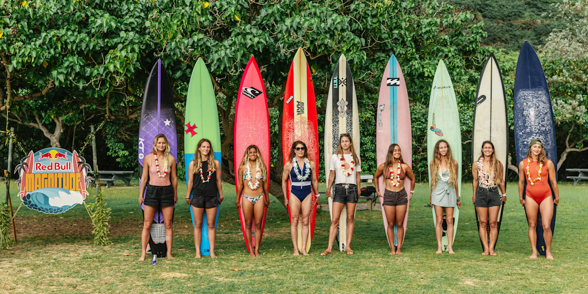 Red Bull Magnitude 2024 Women surfers dream big