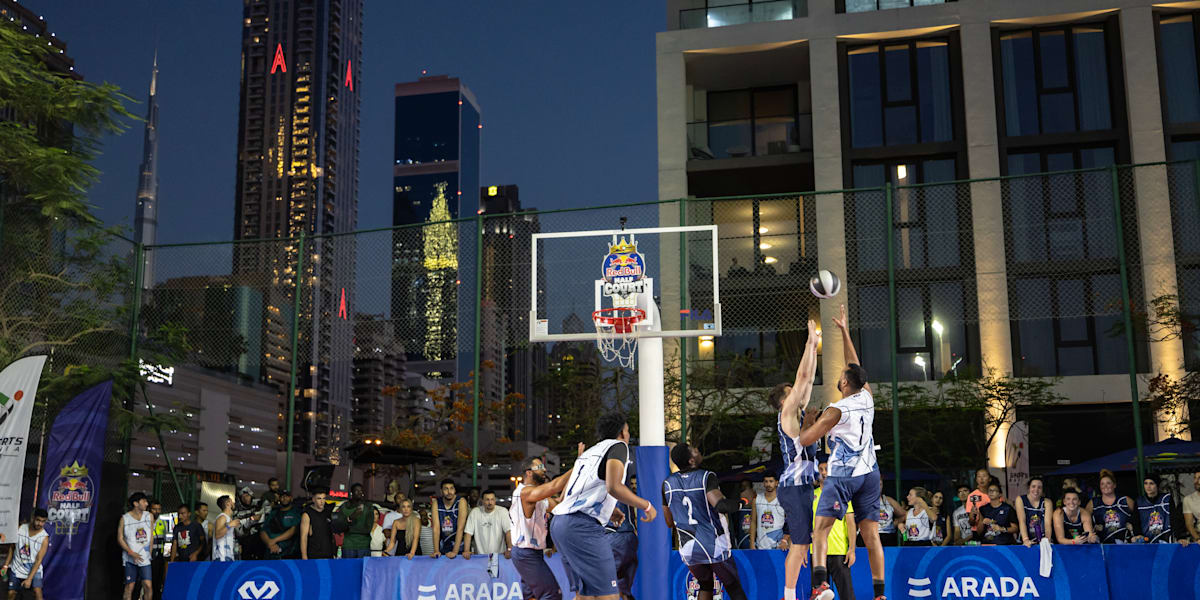 Red Bull half court rules