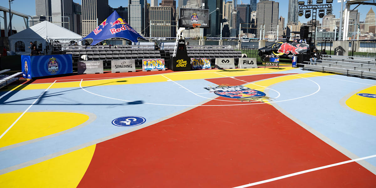 Red Bull Half Court basketball winning design