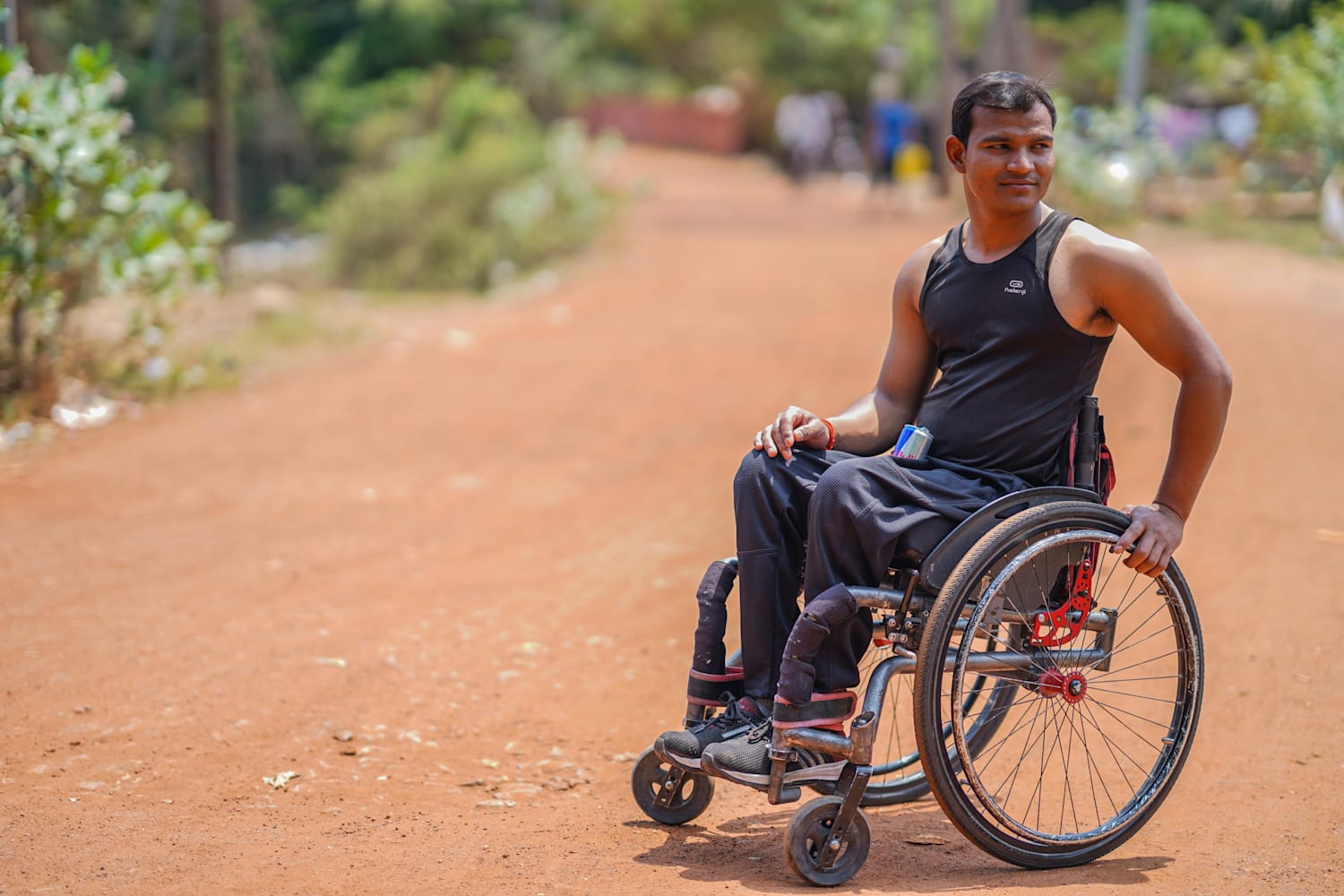 Shailesh Kumar Fastest Indian wheelchair marathoner
