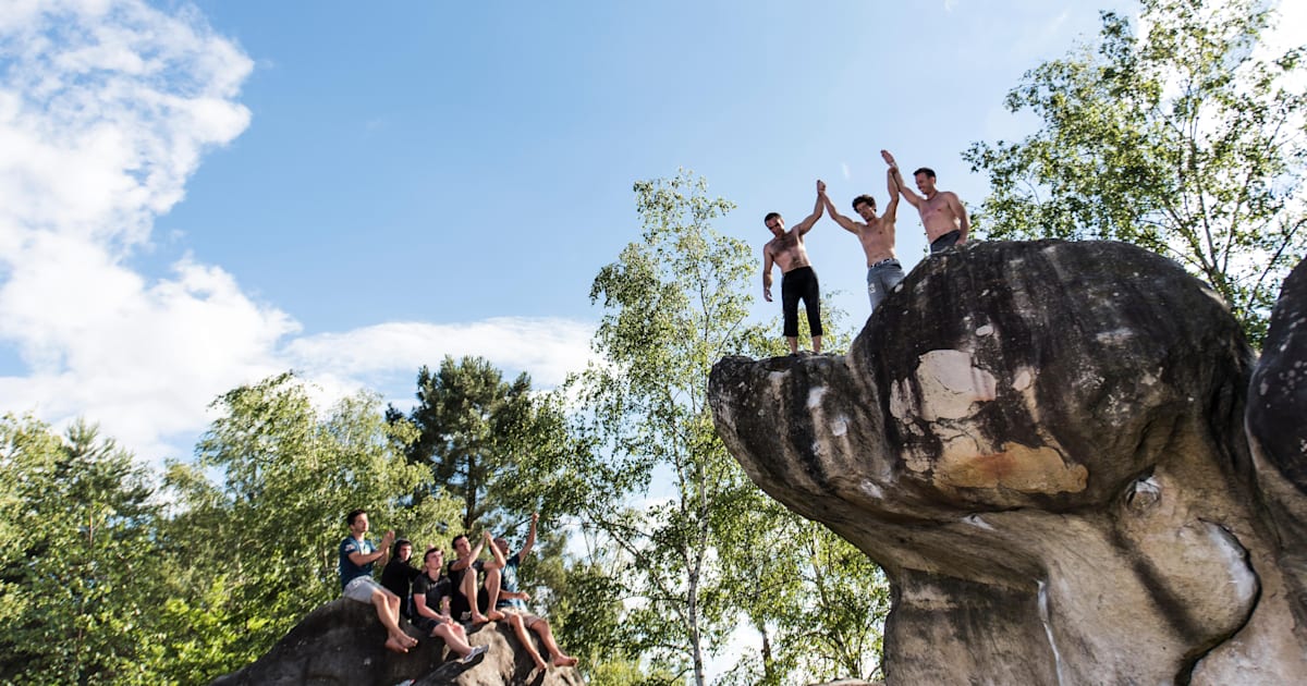 L'escalade de bloc à Fontainebleau en photos ! Escalade