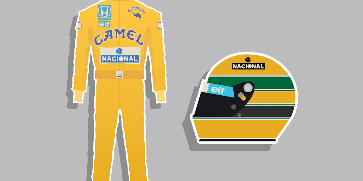Illustrated guide to the evolution of F1 race suits