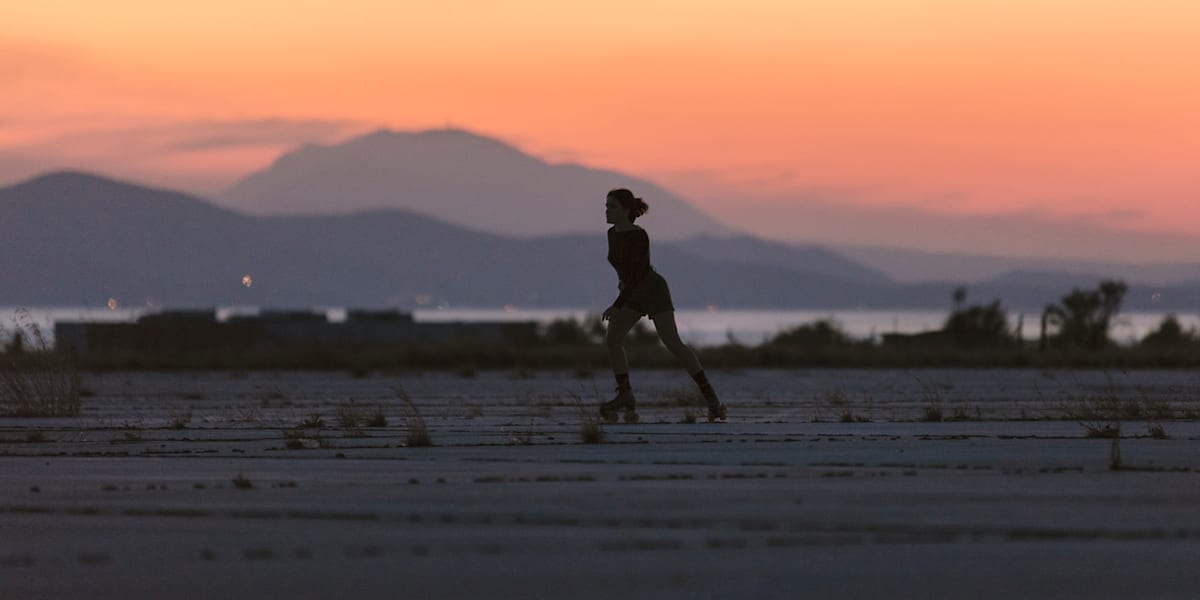 Female roller skaters are dominating Athens, Greece