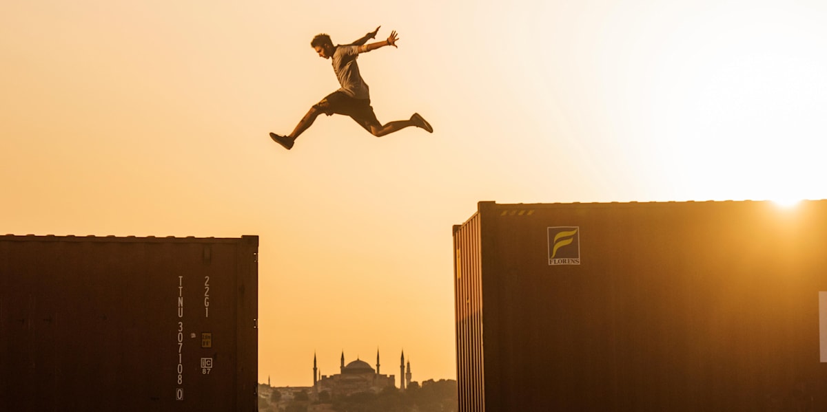 Free running video in Istanbul with Jason Paul