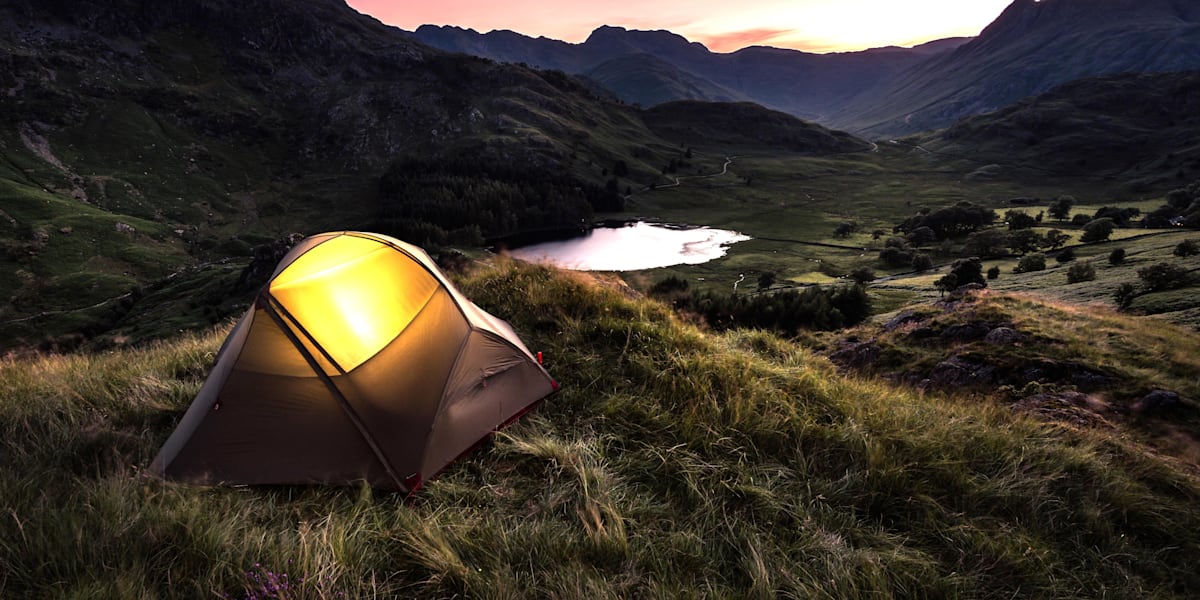 Best places to camp and store hike near me