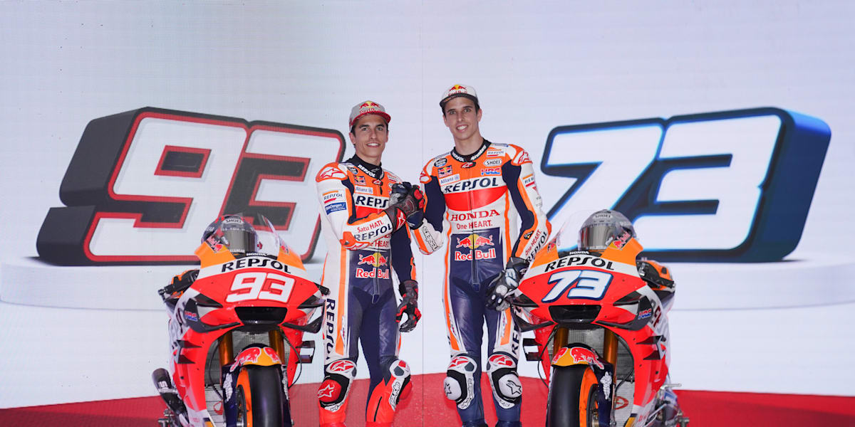 MotoGP Marc and Alex Marquez reveal 2020 Honda livery