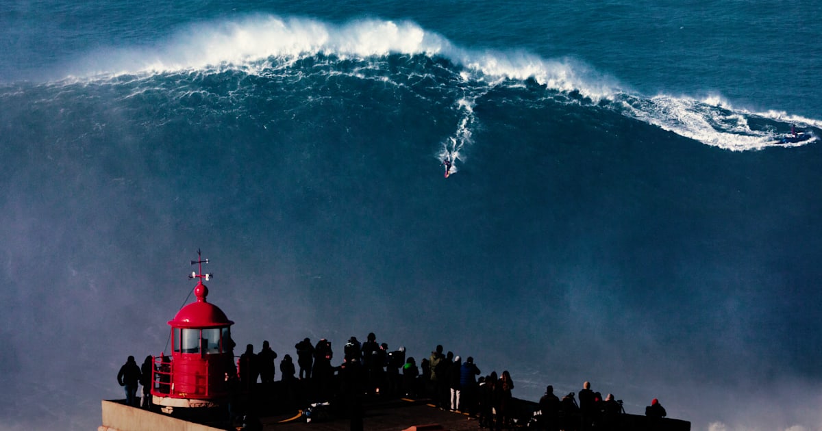 Red bull big wave surfing top