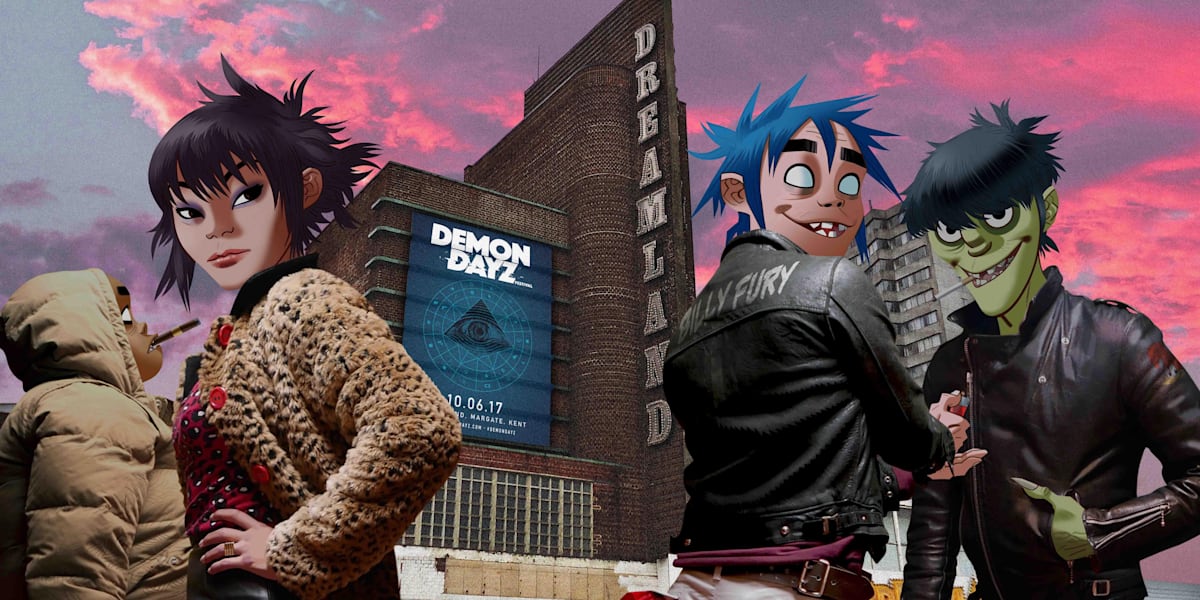 Gorillaz Demon Days festival Margate 2017 | Red Bull TV