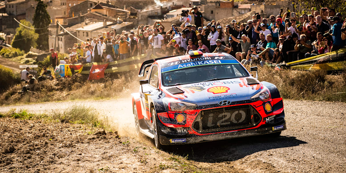FIA World Rally Championship 2021 Spain Saturday