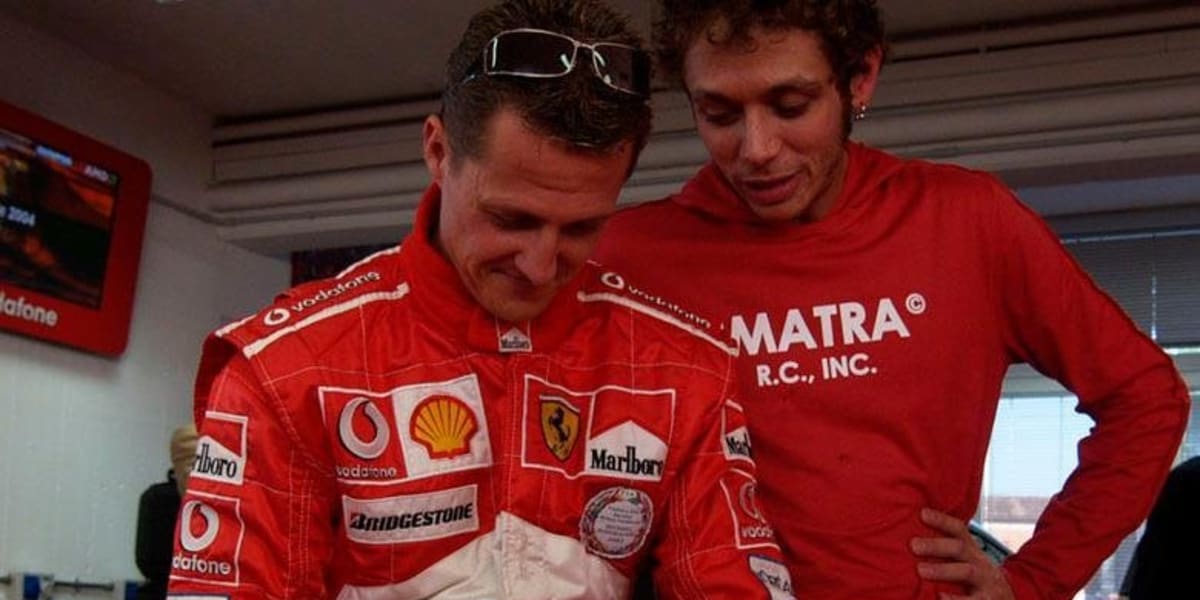F1: La leyenda de MotoGP, Valentino Rossi, rechazó a Ferrari