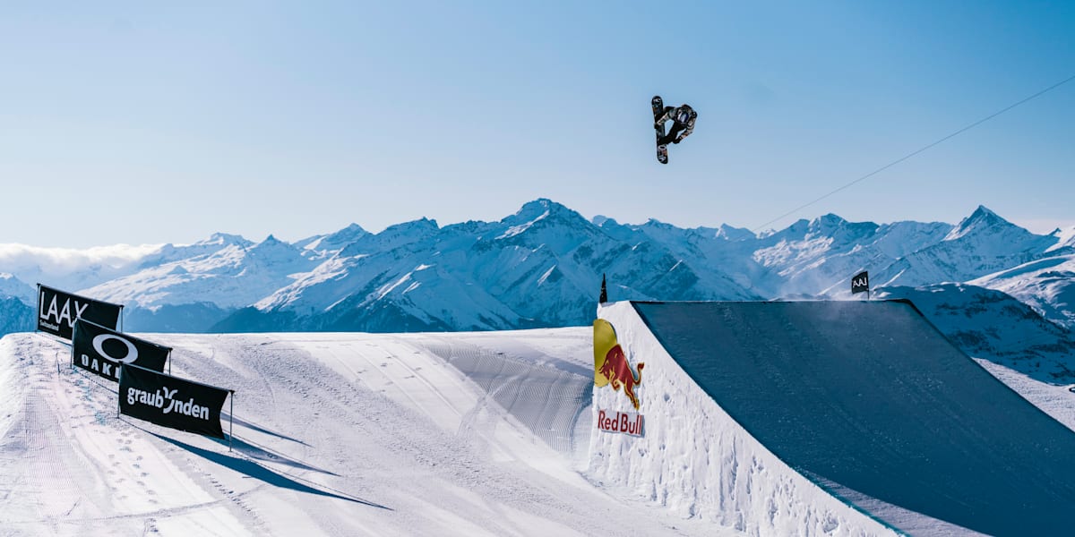 Laax Open slopestyle and halfpipe skiing event