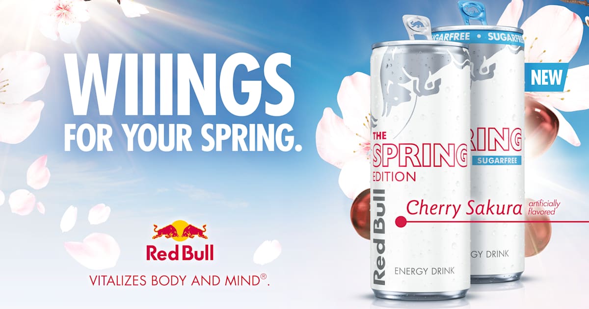 2026 New Red Bull Spring Edition Cherry Sakura Now Available