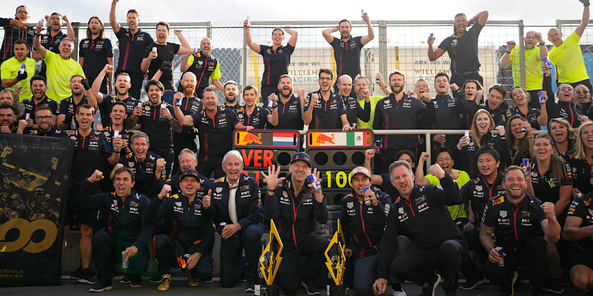 オラクル・レッドブル・レーシング：通算100勝までの道のり | F1 記録