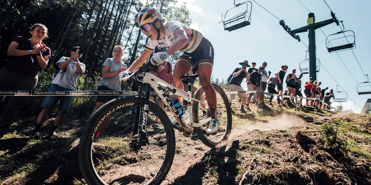 UCI MTB World Cup 2022 women's XCO Snowshoe