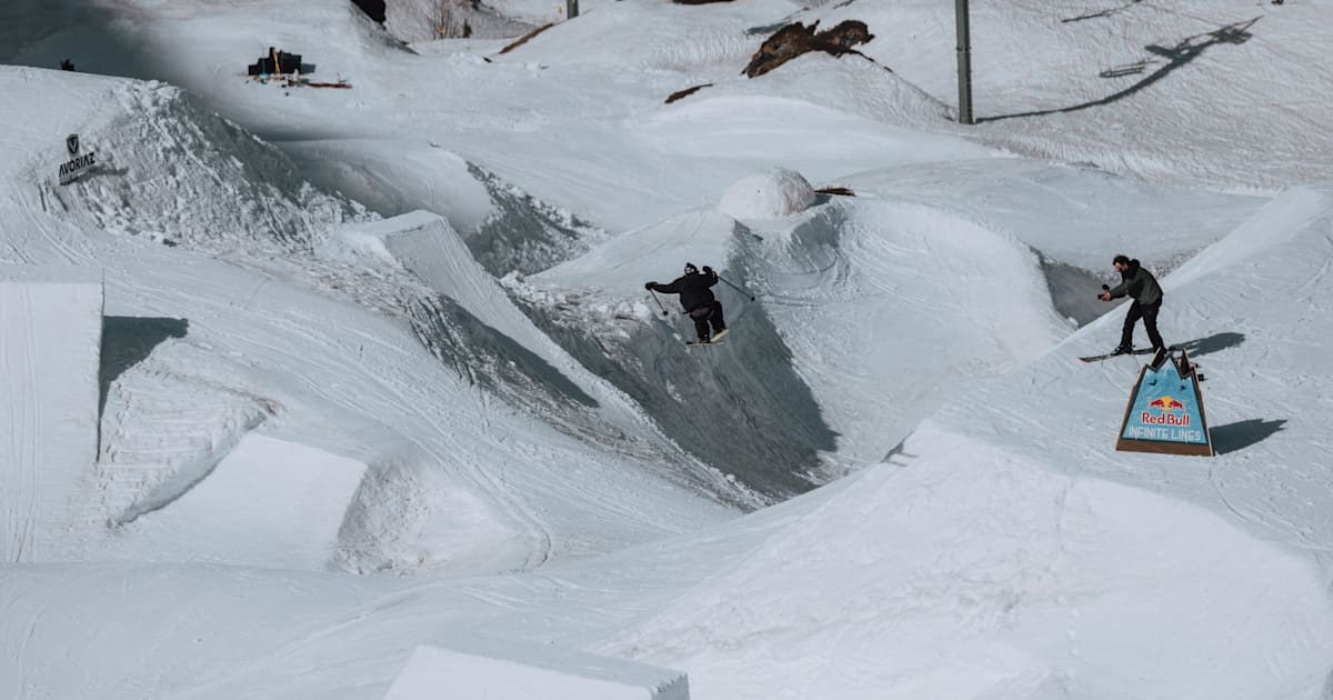 Red Bull Infinite Lines 2023: freeski, snowboard comp