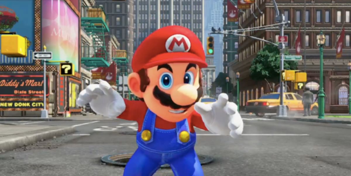 Super mario odyssey free online deals
