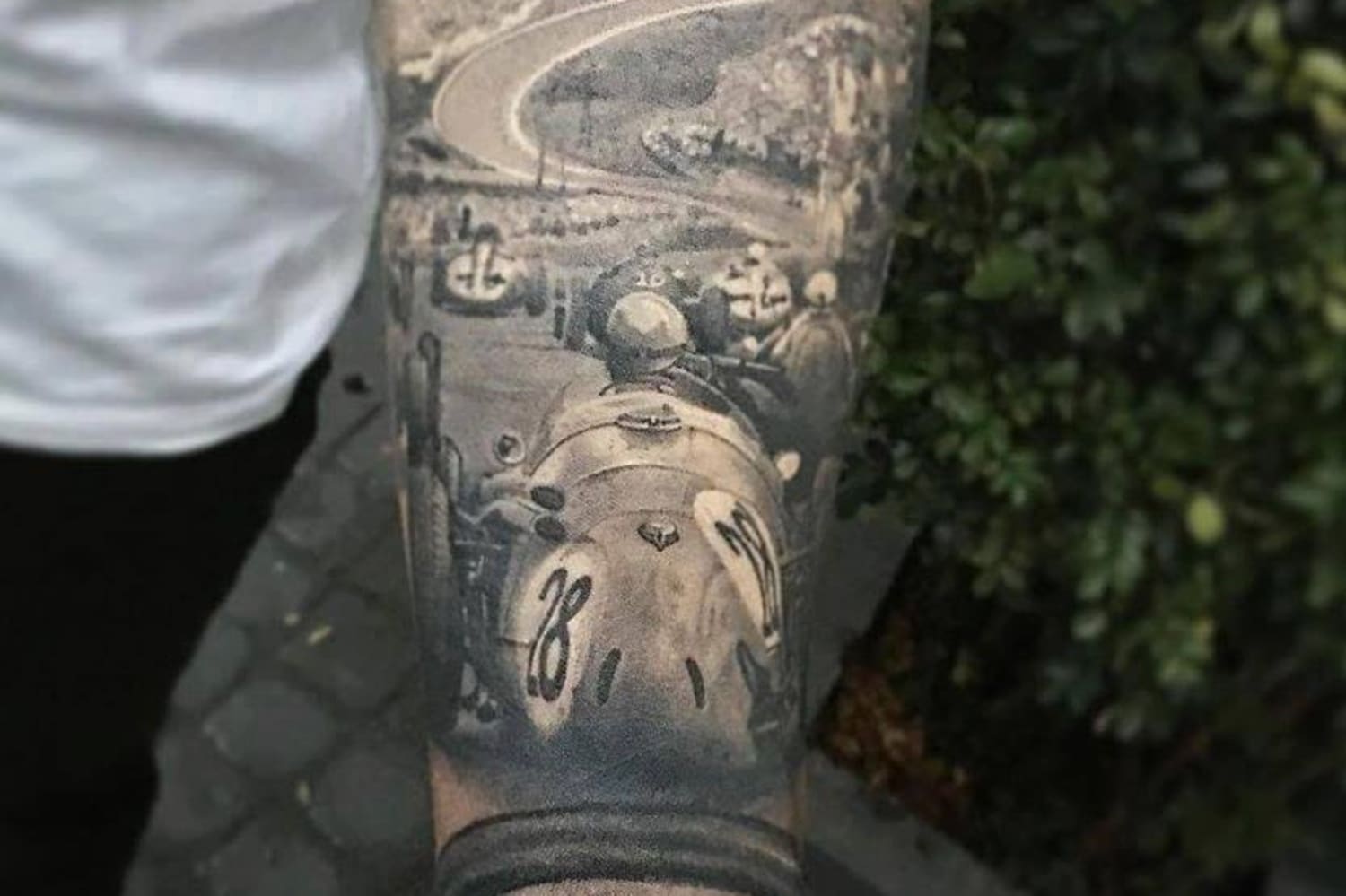 Motorsport tattoos 20 of the best from F1 and more