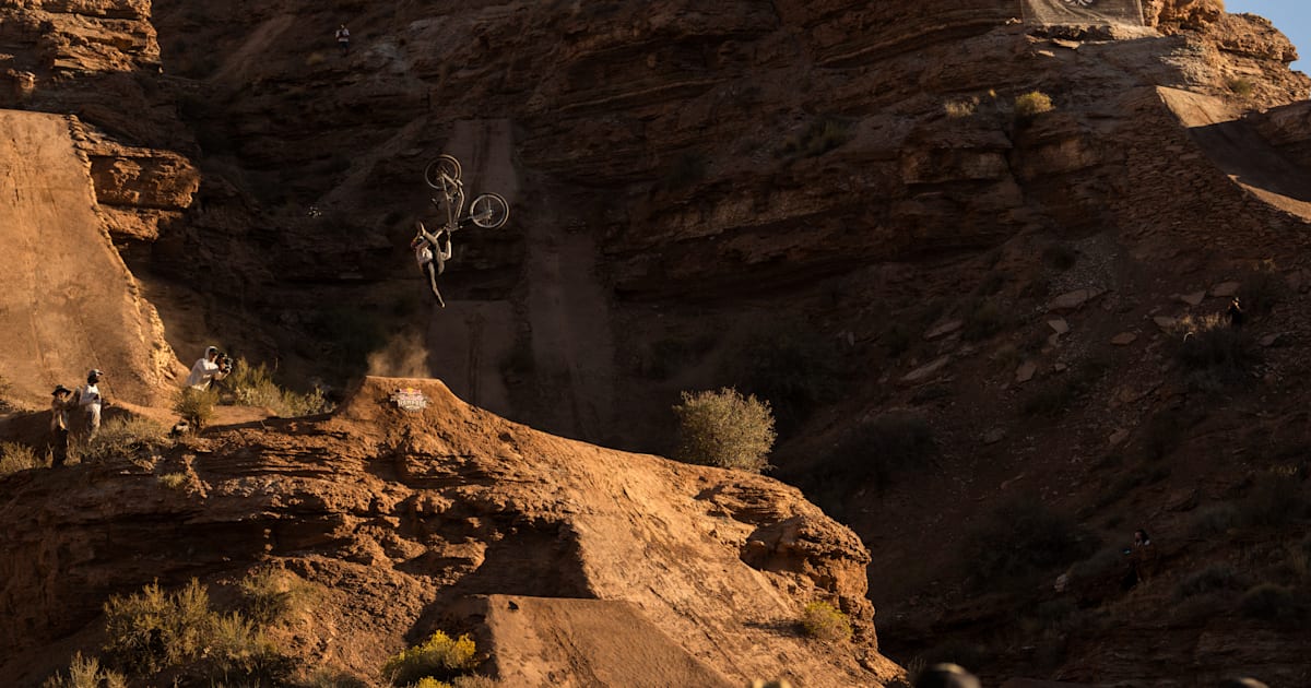 Red Bull Rampage men's winner Brandon Semenuk 2024 champion