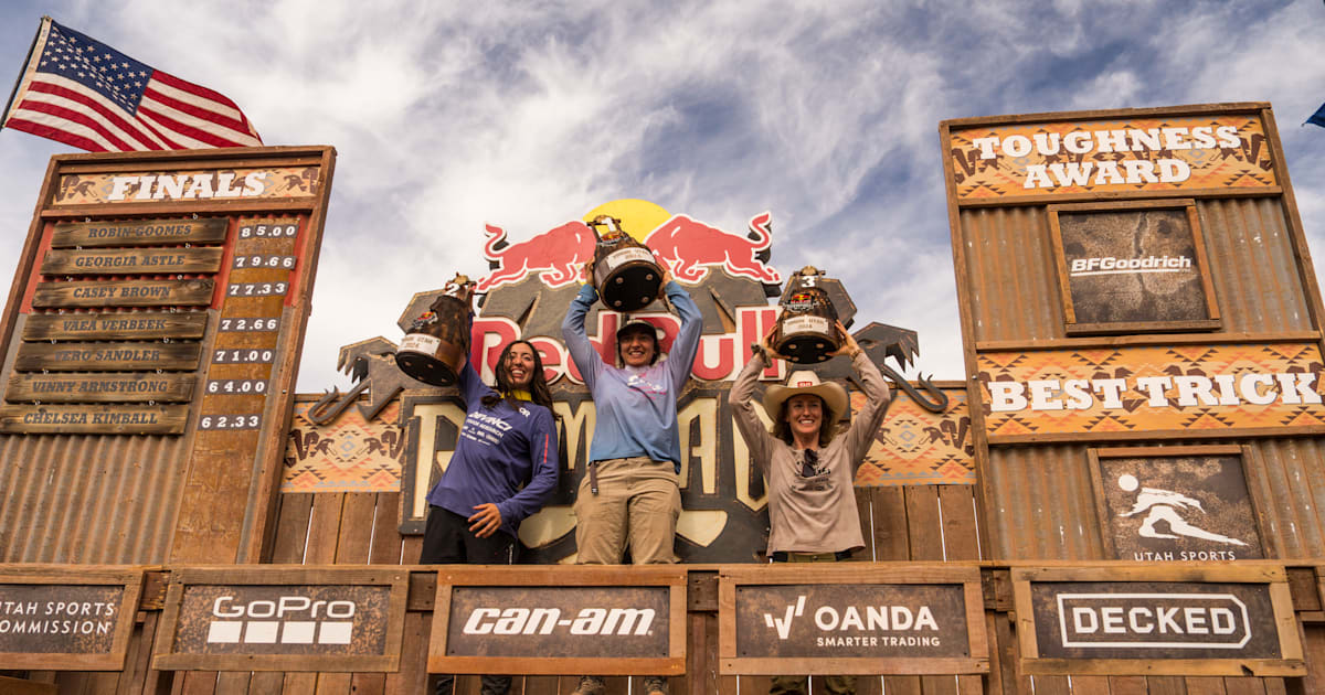 Red Bull Rampage Robin Goomes wins 1st women’s competition