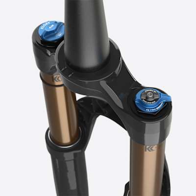 La Fox 34 ha testa rinforzata realizzata in alluminio 