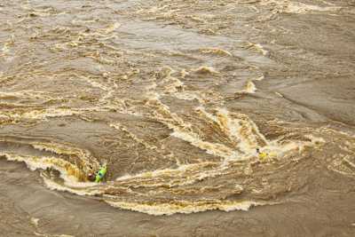 Giant whirlpools on the Congo river – scary!