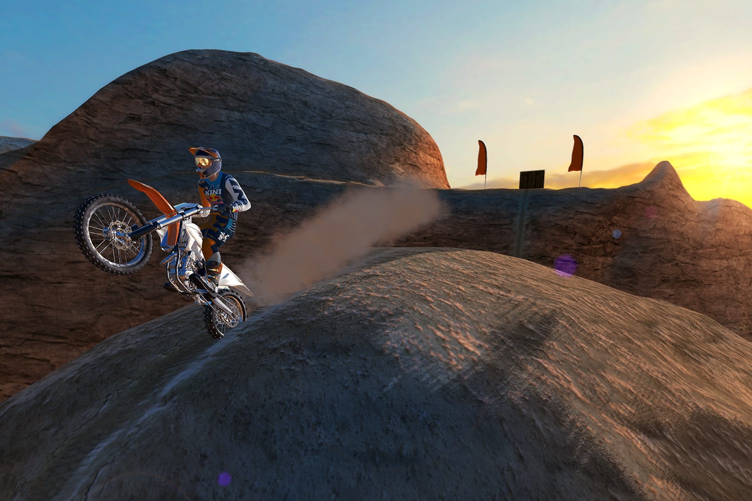 Dirt Bike Unchained developer tips and guide Red Bull