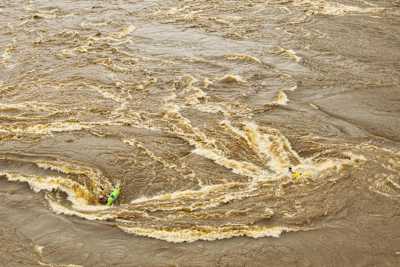 Giant whirlpools on the Congo river – scary!