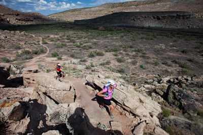 Utah's beautiful desert terrain provides numerous running challenges