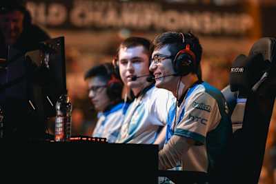 Cloud9's Rocket League team at the RLCS World Championship