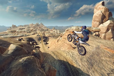 A screenshot from Dirt Bike Unchained