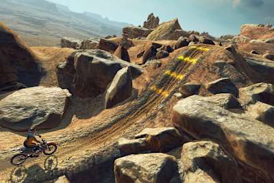 A screenshot from Dirt Bike Unchained