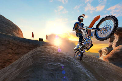 Key art from Dirt Bike Unchained