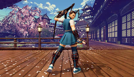 Image of Street Fighter V character Ibuki.