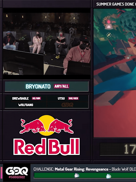 Le run Solar Ash par Bryonato au marathon de speedrunning Summer Games Done Quick 2022.