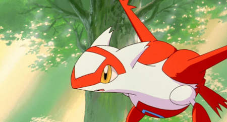 The Pokémon Latias.