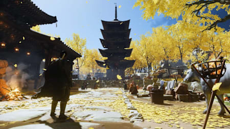 El Templo Dorado de Ghost of Tsushima.