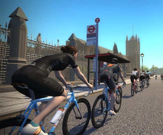Pedal virtual bike clearance